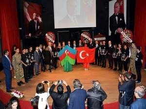 Heydar Aliyev Aliağa'da Anıldı