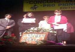 Genç piyanistler Romanya’dan ödülle döndü