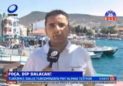 Foça, turizmde deniz altına göz dikti. 