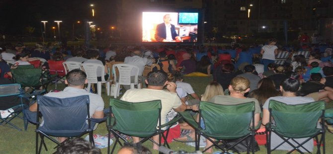 Aliağa’da Açık Hava Yaz Sinema Günlerine Yoğun İlgi