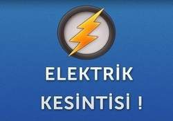 Aliağa'da Elektrik Kesintisi 