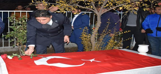 Aliağalı Şehit Bülent Yanpala Dualarla Anıldı