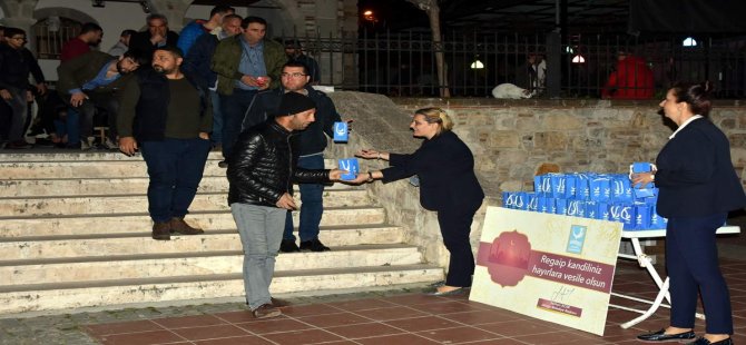 Aliağa Belediyesi’nden Kandil Simidi İkramı