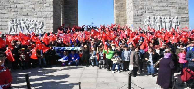 İkinci Çanakkale Kafilesi Aliağa’ya Döndü