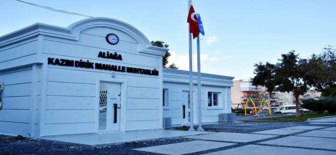 Aliağa Belediyesinden Yeni Muhtarlık Binaları