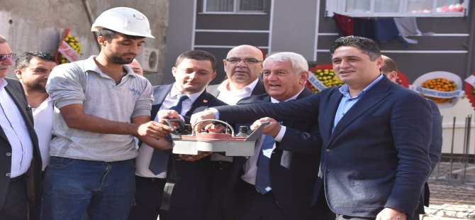 Aliağa’da Esnaf Sarayı’nın Temelleri Atıldı