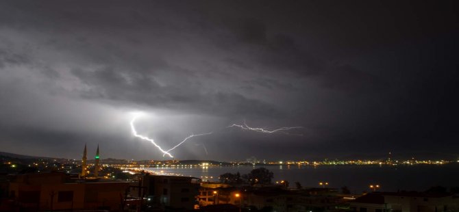 Meteorolojiden Aliağa İçin Sağanak Yağış Ve Fırtına Uyarısı