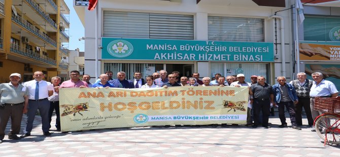 Manisa Büyükşehir’den Akhisarlı Arıcılara Destek