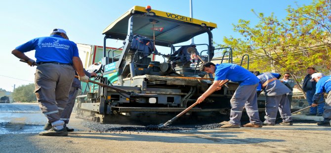 Aliağa Belediyesi Asfalt ve Yol Onarımı Yaptıracak