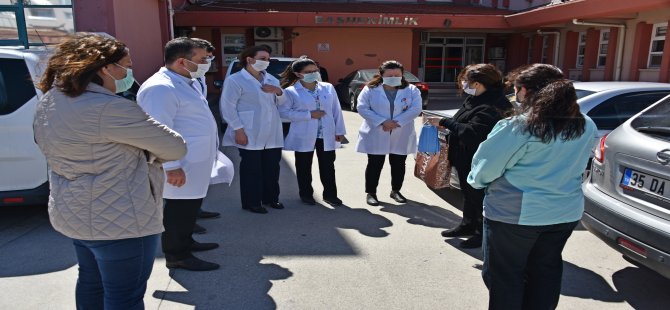 Yalı Mahallesi Muhtarlığı’ndan Sağlık Çalışanlarına Maske Desteği