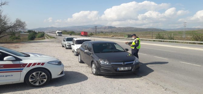 İzmir Jandarmasından Emniyet Kemeri Denetimi