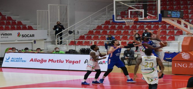 Anadolu Efes Aliağa’da Son Anda Kazandı