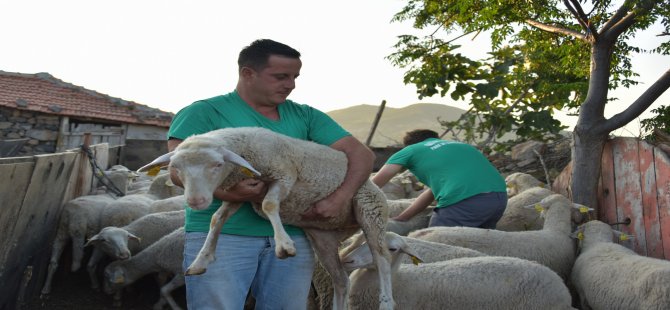 Aliağa Belediyesi'nden Manavgat'taki Köylülere Destek