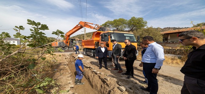 Dikili ve Foça’da altyapı yatırımları sürecek