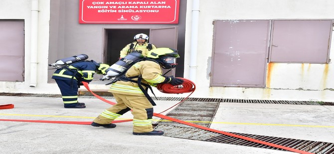 İzmir İtfaiyesi bir yılda 12 bin 500 kişiye eğitim verdi