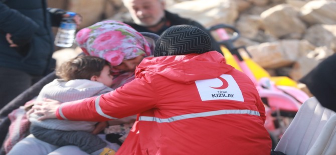 Kızılay’dan Köylere Gıda Desteği