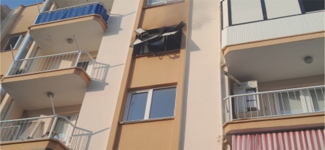 Aliağa'da apartman dairesinde çıkan yangın söndürüldü