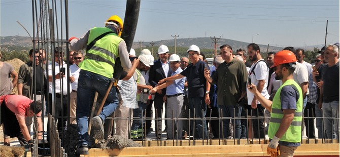 Şakran Sanayi Sitesinin Temelleri Atıldı