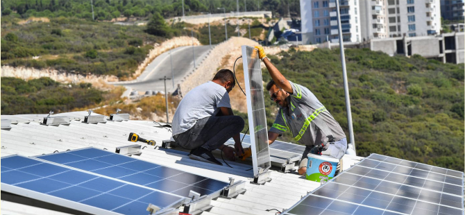 Güneş enerjisi 7 milyon lira kazandırdı