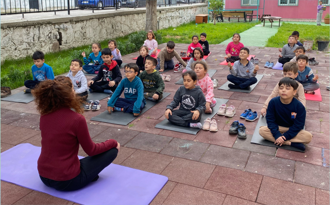 Mehmet Saka İlkokulu'nda "Positive Minds" ile İyi Oluş Etkinliği