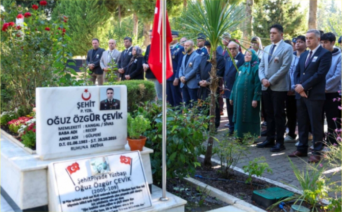 Şehit Piyade Yüzbaşı Oğuz Özgür Çevik Şahadetinin 10. Yılında Anıldı