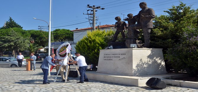 Kabotaj Bayramı Dolayısıyla Foça’da Resmi Tören Yapıldı