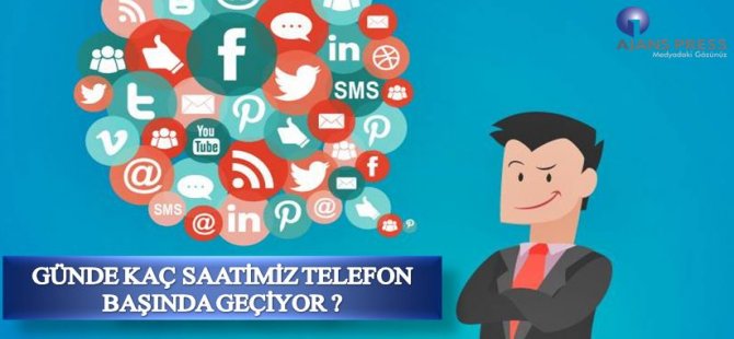 Günde kaç saatimiz telefon başında geçiyor?