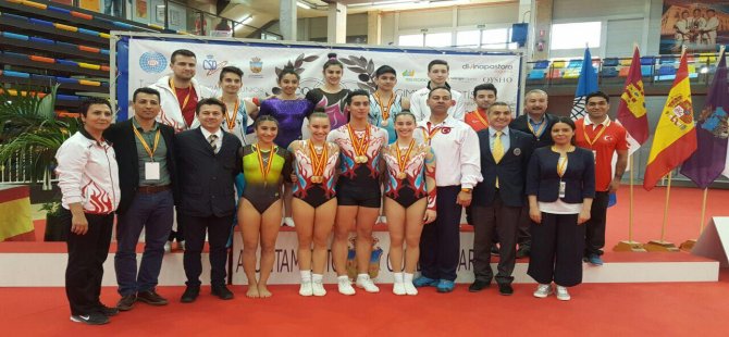 Manisa'nın Cimnastik Takımı İspanya’da Tarih Yazdı