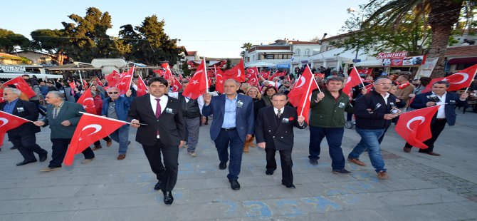 Foçalılar Atatürk’ü Özlem Ve Minnetle Andı