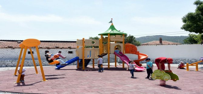Aliağa Belediyesi’nden Kalabak’a Modern Park