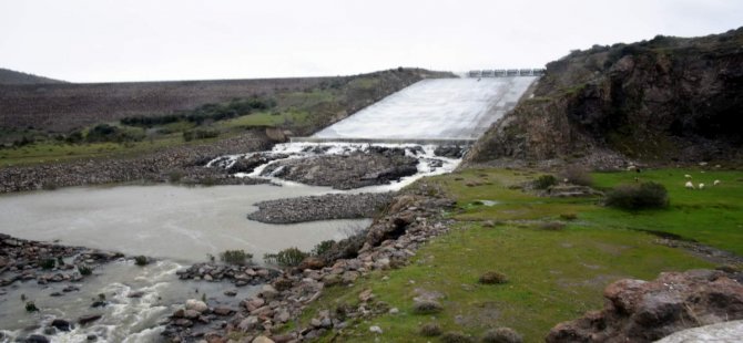 Aliağa’da Yağışlar Güzelhisar Barajına Yarıyor