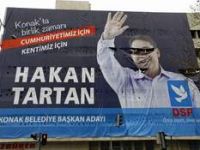 Tartan'ın Seçim Afişine Saldırı