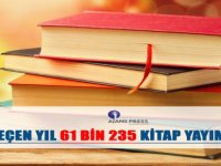 Geçen Yıl 61 Bin 235 Kitap Yayımlandı