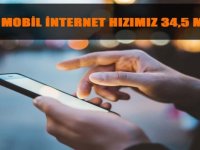 Mobil İnternet Hızımız 34,5 Mbps