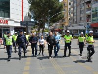 Aliağa'da "Yayalar için 5 adımda güvenli Trafik "tanıtımı yapıldı