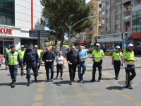 Aliağa'da "Yayalar için  5 adımda güvenli Trafik "tanıtımı yapıldı