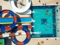 Bergama Belediyesi’nin işlettiği Aquapark hizmette