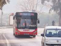 Ata’nın sözleri İzmir’de otobüsleri süsledi