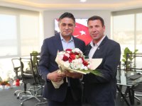 Aliağa Ziraat Odası Yönetimi, Başkan Serkan Acar'ı Ziyaret Etti