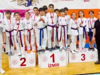 İzmir Taekwondo Müsabakalarında A liağa’ dan 20 Madalya Sevinci