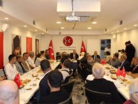 Tamer Osmanağaoğlu Aliağa’da temaslarda bulundu