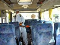 Servis Araçları İlaçlandı