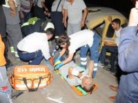 Aliağa'da Kaza 1 Yaralı
