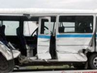 Öğrenci Minübüsü Devrildi 