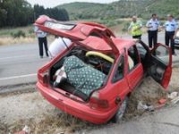 Aliağada Kaza  1 Yaralı 