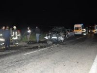 Foça'da Kaza 1 Ölü 1 Yaralı 