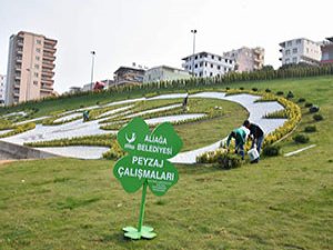 Aliağa Belediyesi’nden Estetik Dokunuş